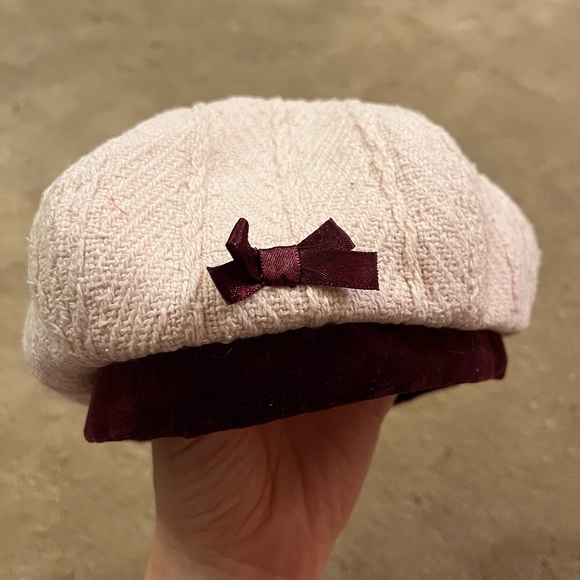 Vintage Y2K H&M Pink Beret with Bow Accent - Picture 3 of 4